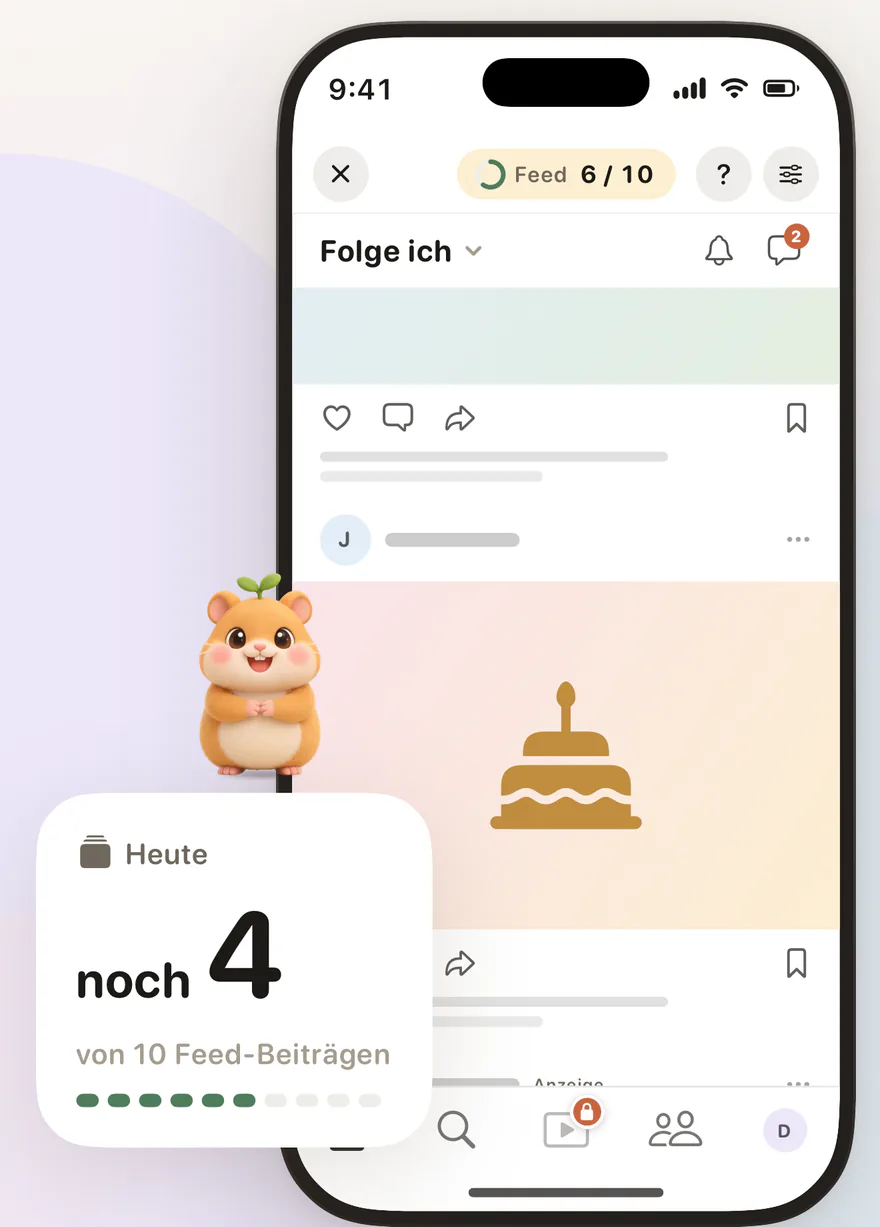 Feedbye-Tageslimit: heute noch 4 von 10 Feed-Beiträgen